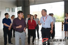 市長(cháng)張雪飛一行蒞臨寶潤達視察指導工作